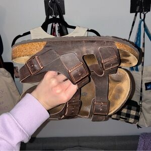 Birkenstock Milano Men's in Dark Brown